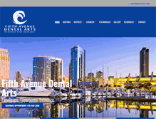 Tablet Screenshot of mydentistsandiego.com